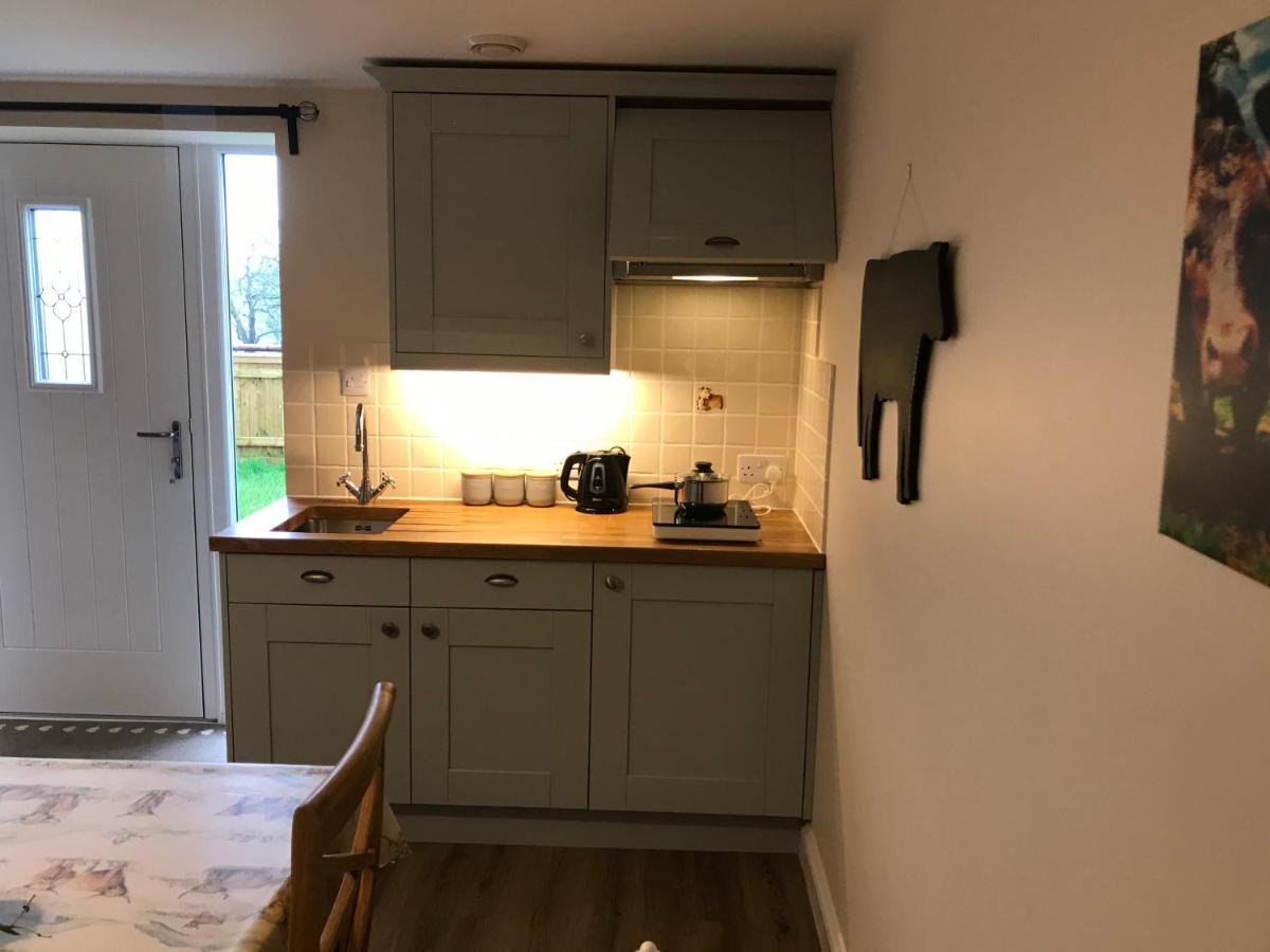 Brinsley Barn Apartment Blagdon Bagian luar foto