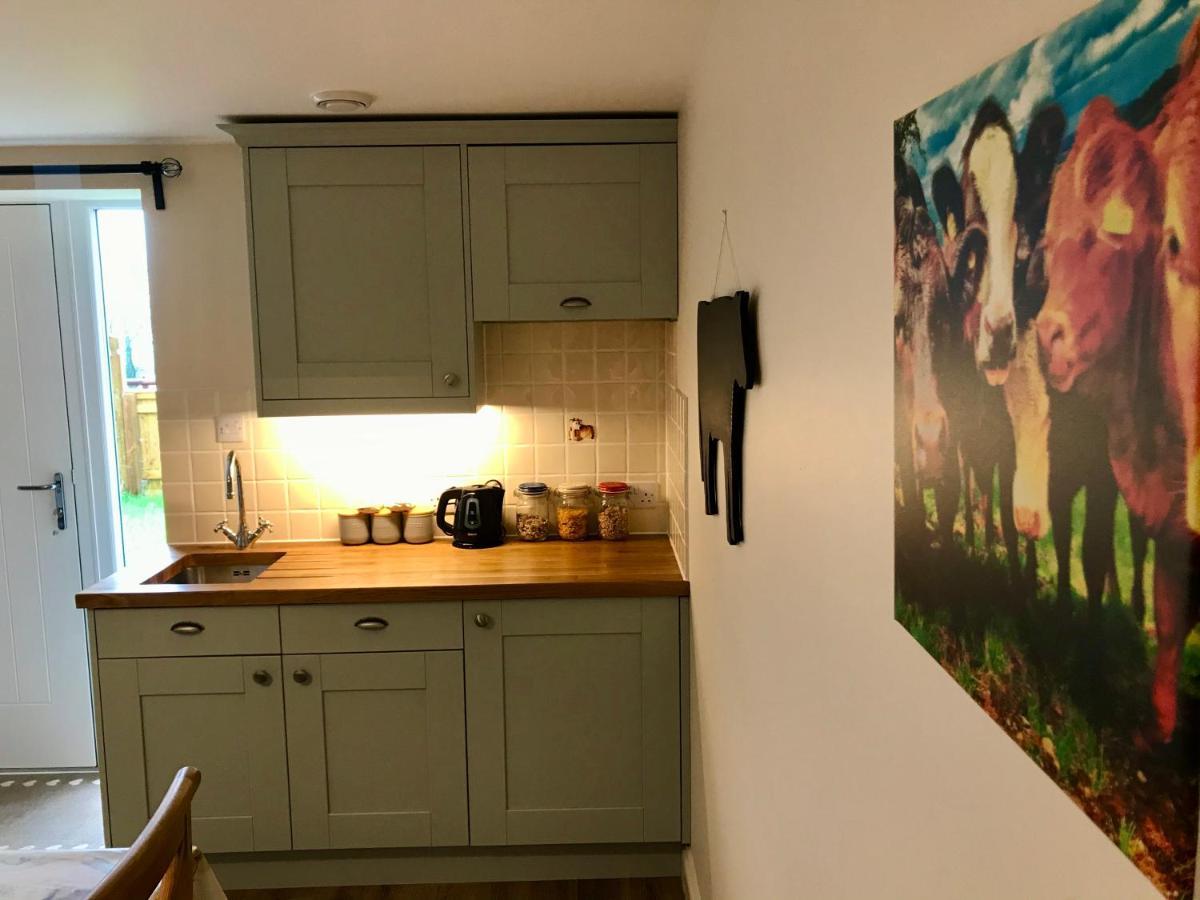 Brinsley Barn Apartment Blagdon Bagian luar foto