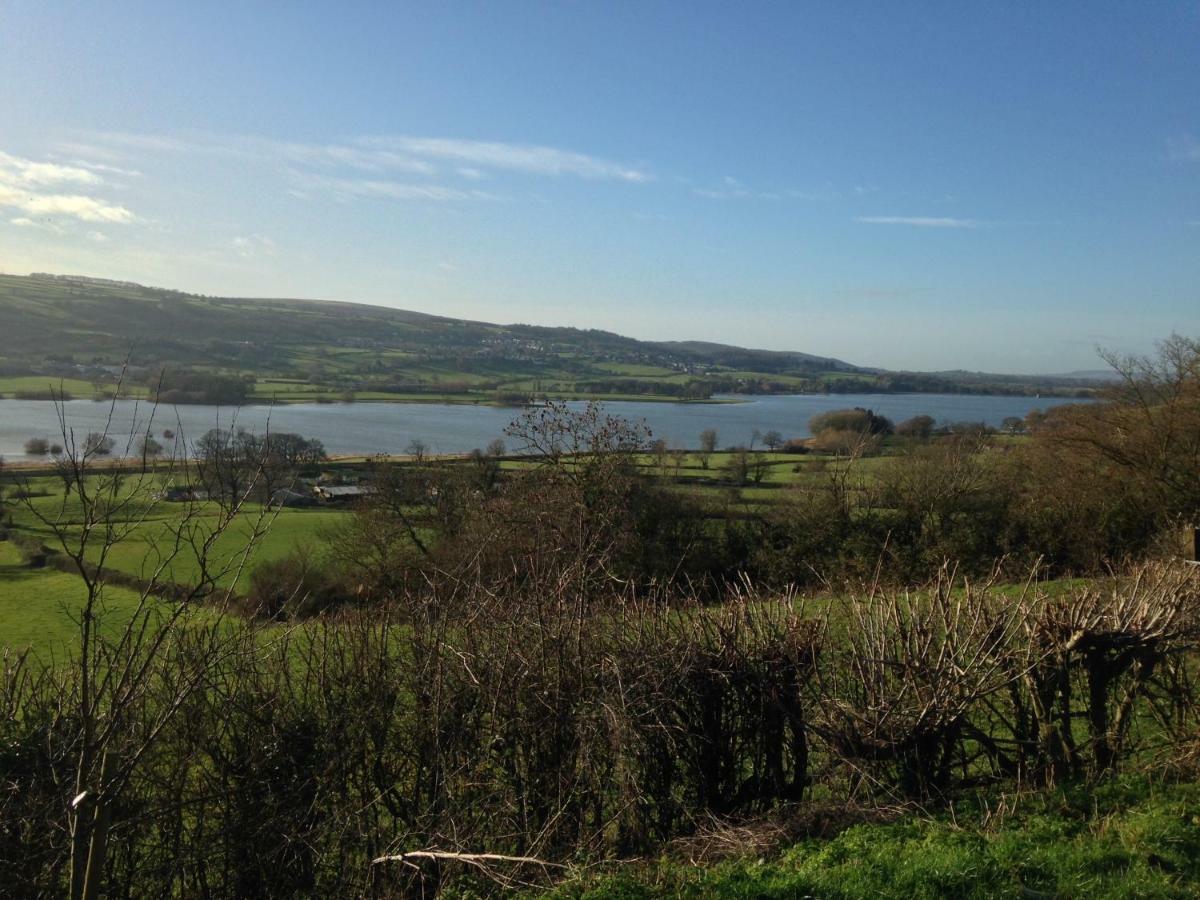 Brinsley Barn Apartment Blagdon Bagian luar foto